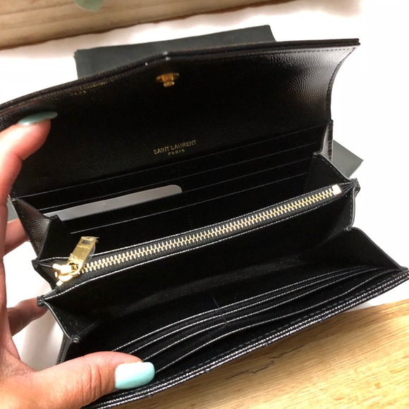 Sold ✅✅✅Saturday sale 💰Authentic ysl mono wallet - Picture 5 of 7